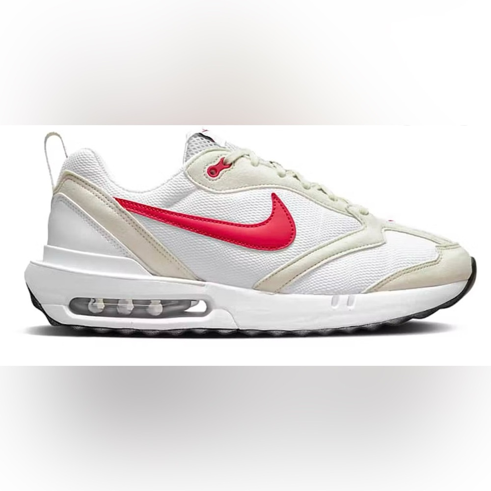 Nike White and Pink Athletic Sneakers